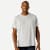 Pima Cotton Crew Neck T-Shirt - Varsity Grey Heather MO1 [8525]