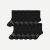 Half Calf Sock 12-Pack - black