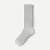 Women’s Sheer Sparkle Calf Socks - Harbor Grey L [8072]