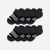 Youth Ankle Sock 8-Pack - black-mix - 25