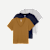 Women's Pima Cotton V-Neck Shirt 3-Pack - Canteen Navy Grey Mix 
