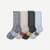 Men's Marl Calf Sock 4-Pack - Blue Rust Mix L [9078]
