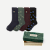 Dress Calf Socks - navy sage mix L [9072]