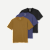 Premium Weight T-Shirt 3-Pack - Indigo Canteen Black Mix L