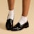 Women's Frilly Rib Quarter Socks - White WO [8562] [Lifestyle]