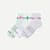 Women's All-Purpose Performance Quarter Sock 3-Pack - white foam green mix