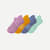 Youth Solids Ankle Socks - berry blue mix L [9875]