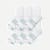 Golf Quarter Sock 6-Pack - White Mix