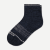 Women's Merino Wool Quarter Socks - navy - 25