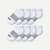 Youth Ankle Sock 8-Pack - white-mix - 23