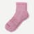 Women's Solids Quarter Socks - mauve L [3025]