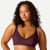Women's No Show Plunge Bralette - All Spice WO1 [8252]