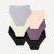 Women's No Show Hipster 6-Pack - Plum Meringue Black Mix L