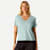 Pima Cotton V-Neck T-Shirt - Misty Sky WO1 [8738]