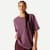 Premium Weight Pocket Crew Neck T-Shirt - Purple Ochre WO2 [7248]
