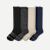 Women's Merino Wool Blend Knee High Sock 4-Pack - Dark Mix