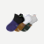 Running Ankle Socks - grey indigo mix [9898]