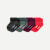 Baby Sparkle Rib Sock 4-Pack (0-6 Months) - Red Plum Mix L [8786]