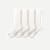 Women's Lodge Sock 4-Pack - Soft White L
