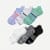 Youth All-Purpose Performance Ankle Sock 6-Pack - Jungle Grey Mix