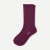 Women’s Pointelle Calf Sock - Plum Night L [8086]