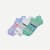 Youth All-Purpose Performance Ankle Sock 3-Pack - Jungle Grey Mix