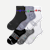 Men's All-Purpose Performance Quarter Sock 6-Pack - Black Grey Mix