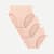 Women's No Show High Rise Brief 3-Pack - Pink Sandstone