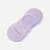 Lightweight No Show Socks - Pastel Lavender L [4954]