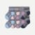 Toddler Gripper Calf Sock 8-Pack Pink Logwood Mix L
