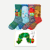 Adult Eric Carle Calf Sock 4-Pack & Book - Eric Carle Mix