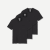 Men's Pima Cotton Pocket Crew Neck T-Shirt 3-Pack - Black L