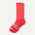 Merino Wool Blend Calf Socks - Heirloom Red L [3535]
