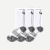 Men's Running Calf Sock 3-Pack - white-bee - 34