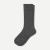 Dress Calf Sock Dark Charcoal L