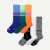 Youth All-Purpose Performance Knee High Sock 6-Pack - Signal Orange Core Mix