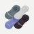 Lightweight Merino Wool Blend No Show Sock 4-Pack - Grey Surf Mix L [8419]