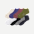 Men's Modern Rib Ankle Sock 8-Pack - berry indigo mix L