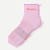 Women’s Ruffle Athletic Quarter Socks - bliss pink L [9161]