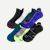 Running Ankle Sock 6-Pack - Black Teal Mix L [9244]