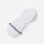Mid-Cut No Show Socks - White L [8620]