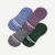 Women's Lightweight Merino Wool No Show Socks - dark elm mix L [9857]