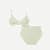 Women's No Show Plunge Bralette + High Rise Brief - Mica Sage L 