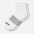 Men's Quarter Socks - white - 9