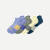 Youth Marl Ankle Sock 4-Pack - Blue Sage Mix [9083]