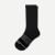 Merino Wool Blend Calf Socks - Black L [7800]