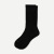 Men's Dress Calf Sock - black - 1
