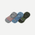 Performance Cushioned No Show Sock 3-Pack - olive blue mix