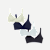 Women's No Show Plunge Bralette 4-Pack - Navy Mica Mix L