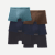 Men's Soft Flex Trunk 6-Pack - Grey Surf Navy Multi L